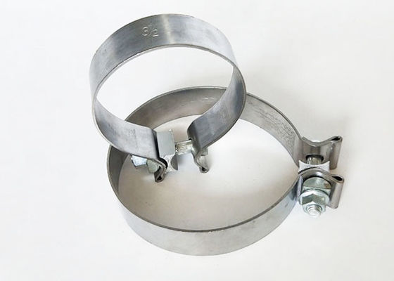 3&quot; Aluminized O Single Bolt Narrow Band exhaust Clamp Muffler clamp