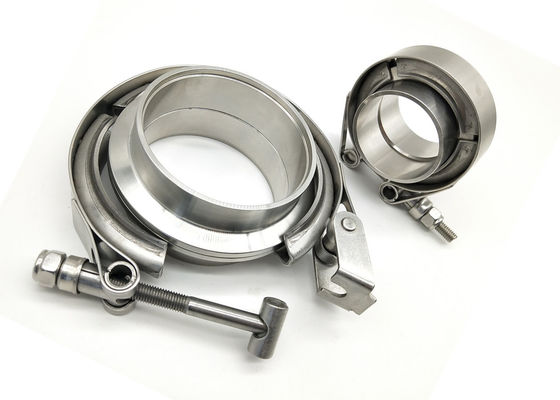 300 Series Odm Stainless Steel Exhaust Clamps 1.5&quot; - 6&quot;