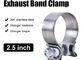 Catalytic Converter Repair Parts 2.5&quot; Narrow Band Clamp For Exhaust Tip