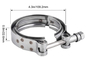 3.0&quot; 304 Stainless Steel V Band Exhaust Clamp For Flange Kit